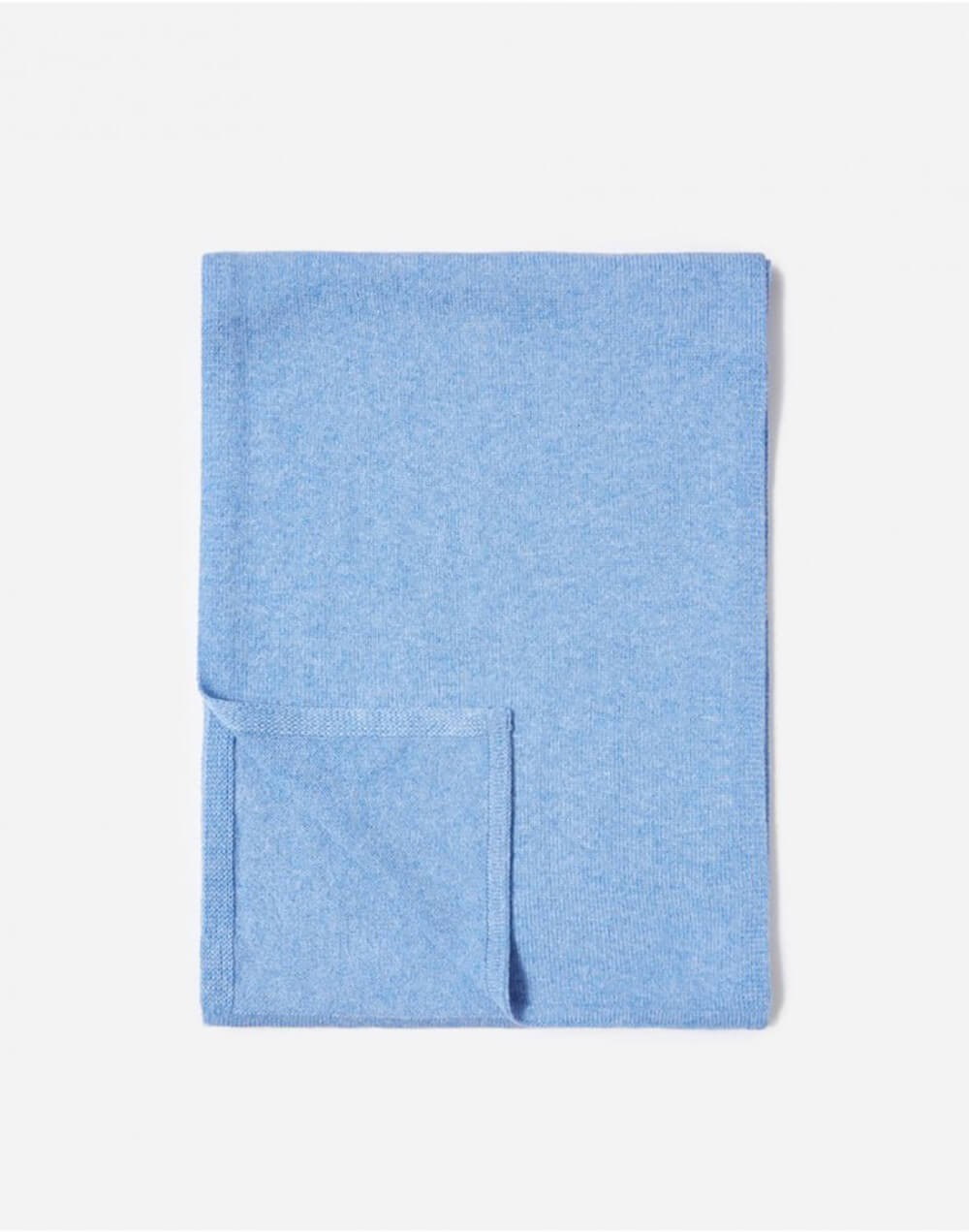 Blue winter scarf