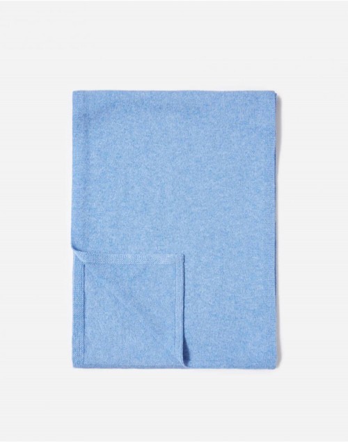 Blue winter scarf
