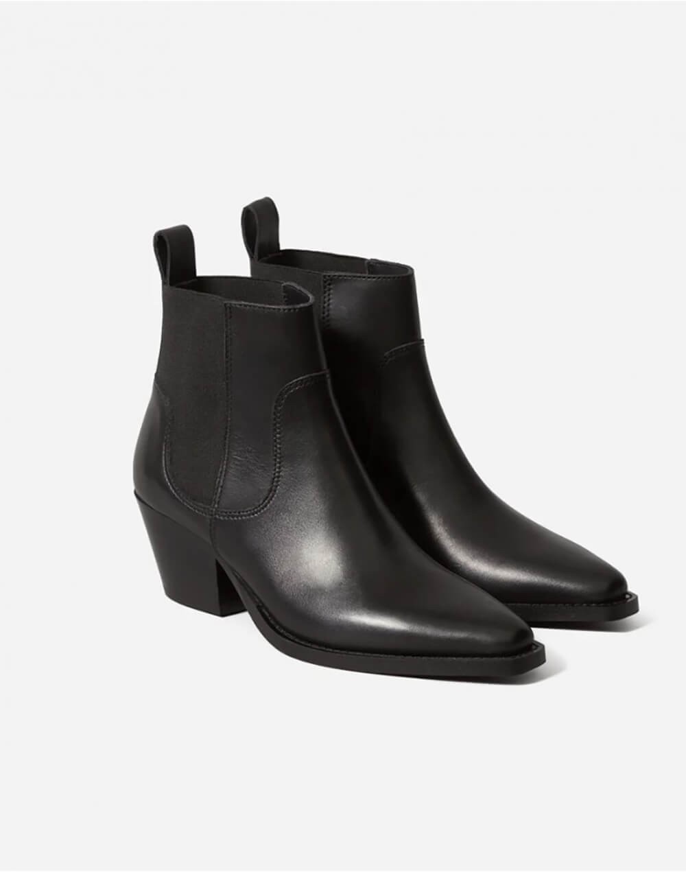 Faux Leather Lace Up Ankle
